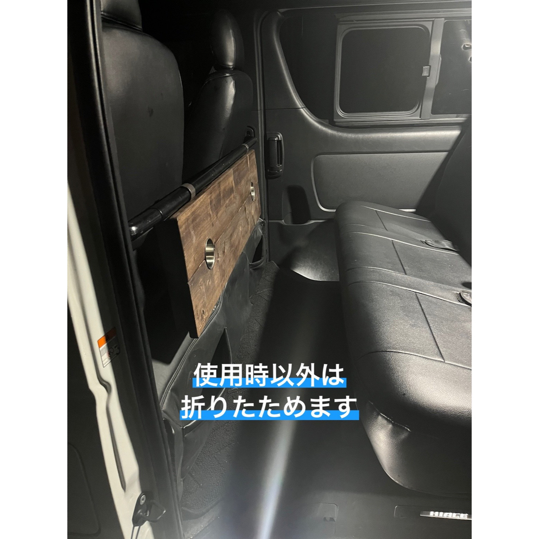 HIACE CARAVAN 2way折りたたみ式セカンドテーブルの通販 by SEA HIACE CARAVAN 2way折りたたみ式セカンドテーブルの通販 by SEA