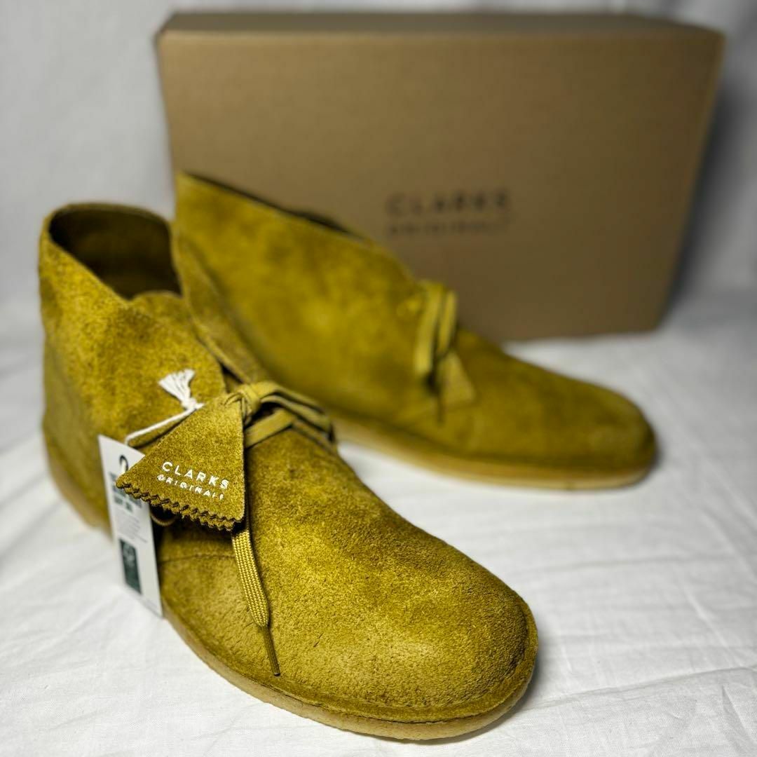 Clarks(クラークス)のクラークス オリジナルズ デザートブーツ UK10 Mid Green メンズの靴/シューズ(ブーツ)の商品写真