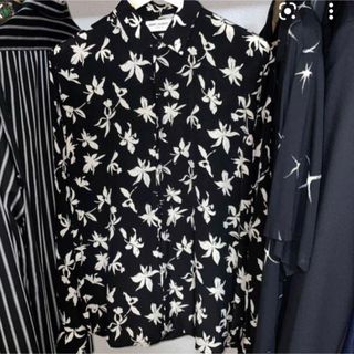 サンローラン(Saint Laurent)のSaintLaurentParis21ssワイルドオーキッドシャツ　サンローラン(シャツ)