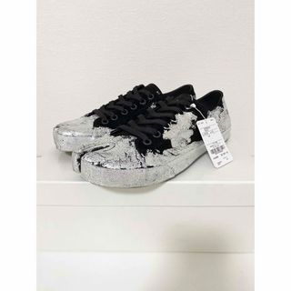 マルタンマルジェラ(Maison Martin Margiela)の新品 定価9.4万 MAISON MARGIELA タビ スニーカー 41 黒(スニーカー)