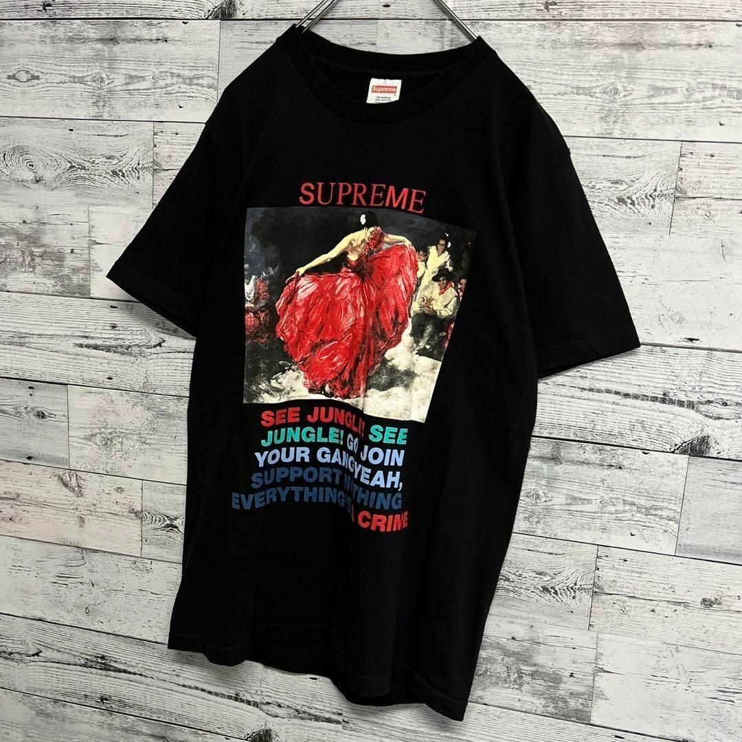 シュプリーム☆ビッグロゴ 半袖tシャツ 入手困難 獅子舞 古着 メンズ シュプリーム☆ビッグロゴ 半袖tシャツ 入手困難 獅子舞 古着 メンズ