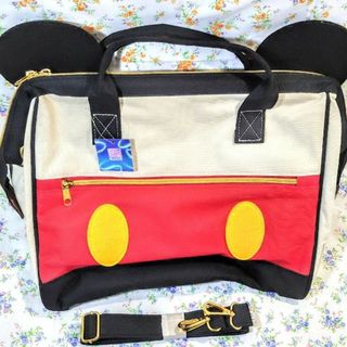 ディズニー(Disney)の非売品[2WAYバック]Disney　ミッキー　がま口トート/ショルダーバッグ(ショルダーバッグ)