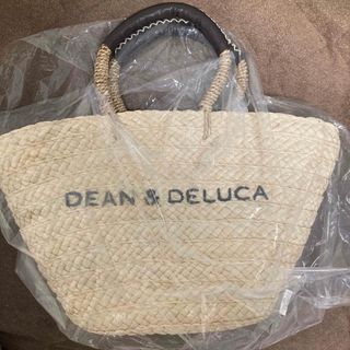 新品未使用トートバッグ　カゴバッグ　DEAN&DELUCA   L