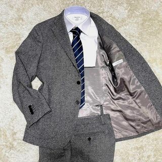 スーツカンパニー(THE SUIT COMPANY)の【希少】MOON blazer's bank ツイード　スーツ　セットアップ　S(セットアップ)