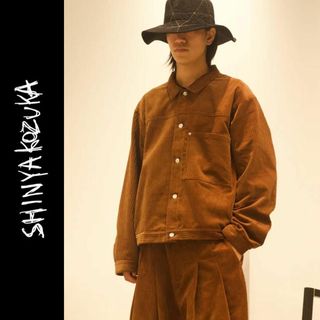 [即完売] SHINYAKOZUKA TRUCKER BROWN コーデュロイ(Gジャン/デニムジャケット)