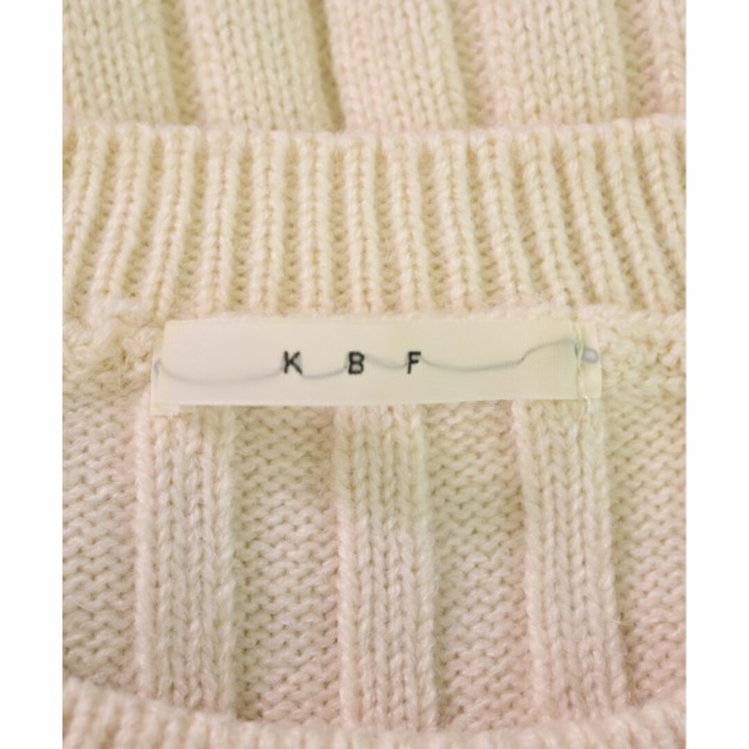 KBF(ケービーエフ)のKBF ケービーエフ ニット・セーター ONE アイボリー 【古着】【中古】 レディースのトップス(ニット/セーター)の商品写真