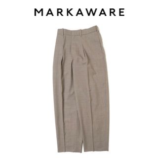 MARKAWARE ウールトロピカルスラックス ① 上代3.8万