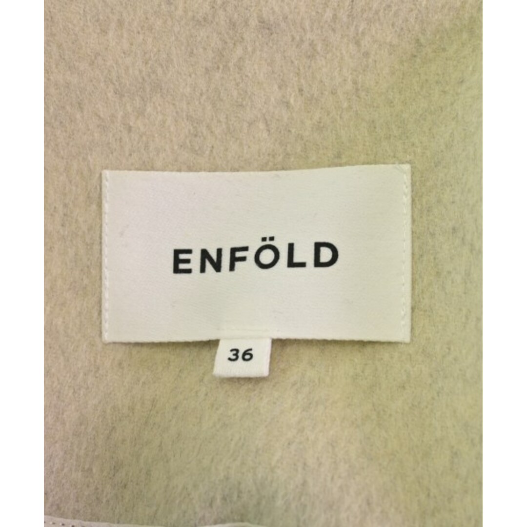 ENFOLD(エンフォルド)のENFOLD エンフォルド コート（その他） 36(S位) ベージュ 【古着】【中古】 レディースのジャケット/アウター(その他)の商品写真