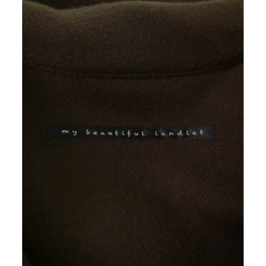 my beautiful landlet(マイビューティフルランドレット)のmy beautiful landlet ブルゾン（その他） 1(S位) 茶 【古着】【中古】 メンズのジャケット/アウター(その他)の商品写真