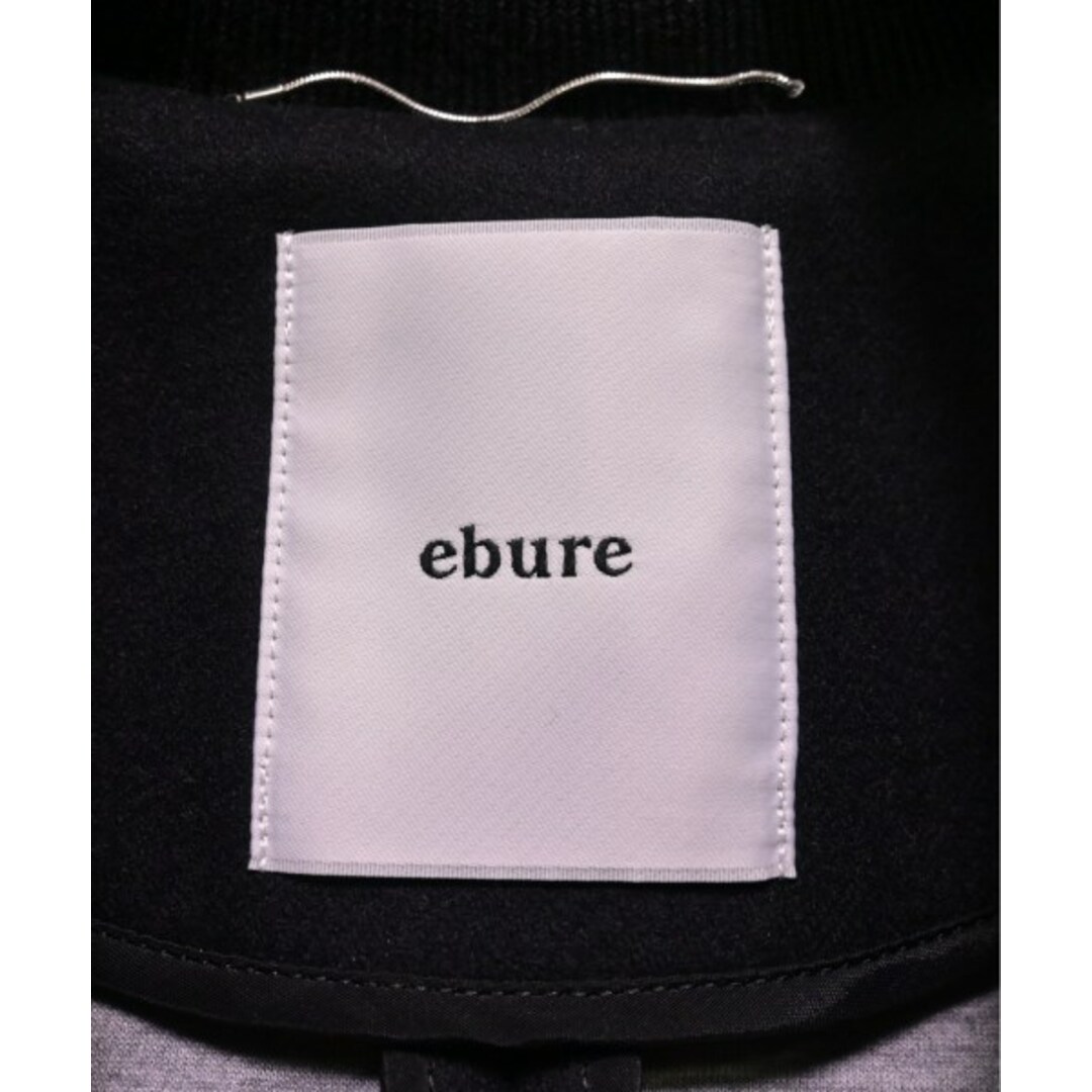 ebure(エブール)のebure エブール ブルゾン（その他） 36(S位) 黒 【古着】【中古】 レディースのジャケット/アウター(その他)の商品写真