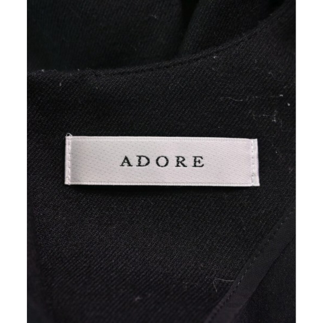 ADORE(アドーア)のADORE アドーア ブラウス 38(M位) 黒 【古着】【中古】 レディースのトップス(シャツ/ブラウス(長袖/七分))の商品写真