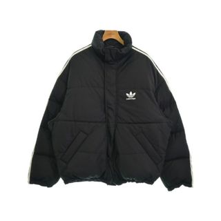 バレンシアガ(Balenciaga)のBALENCIAGA ダウンジャケット/ダウンベスト 44(S位) 黒 【古着】【中古】(ダウンジャケット)