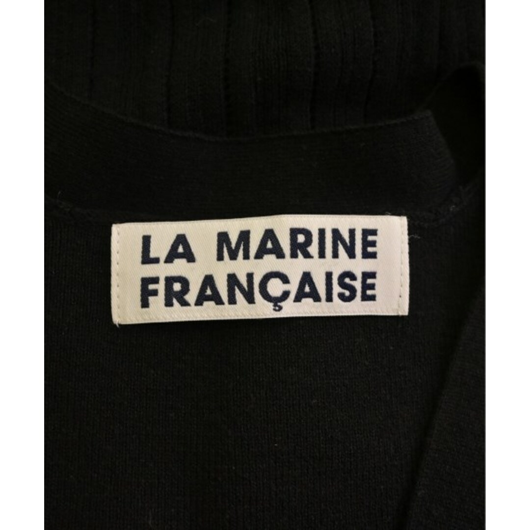 LA MARINE FRANCAISE(マリンフランセーズ)のLA MARINE FRANCAISE カーディガン -(M位) 黒 【古着】【中古】 レディースのトップス(カーディガン)の商品写真