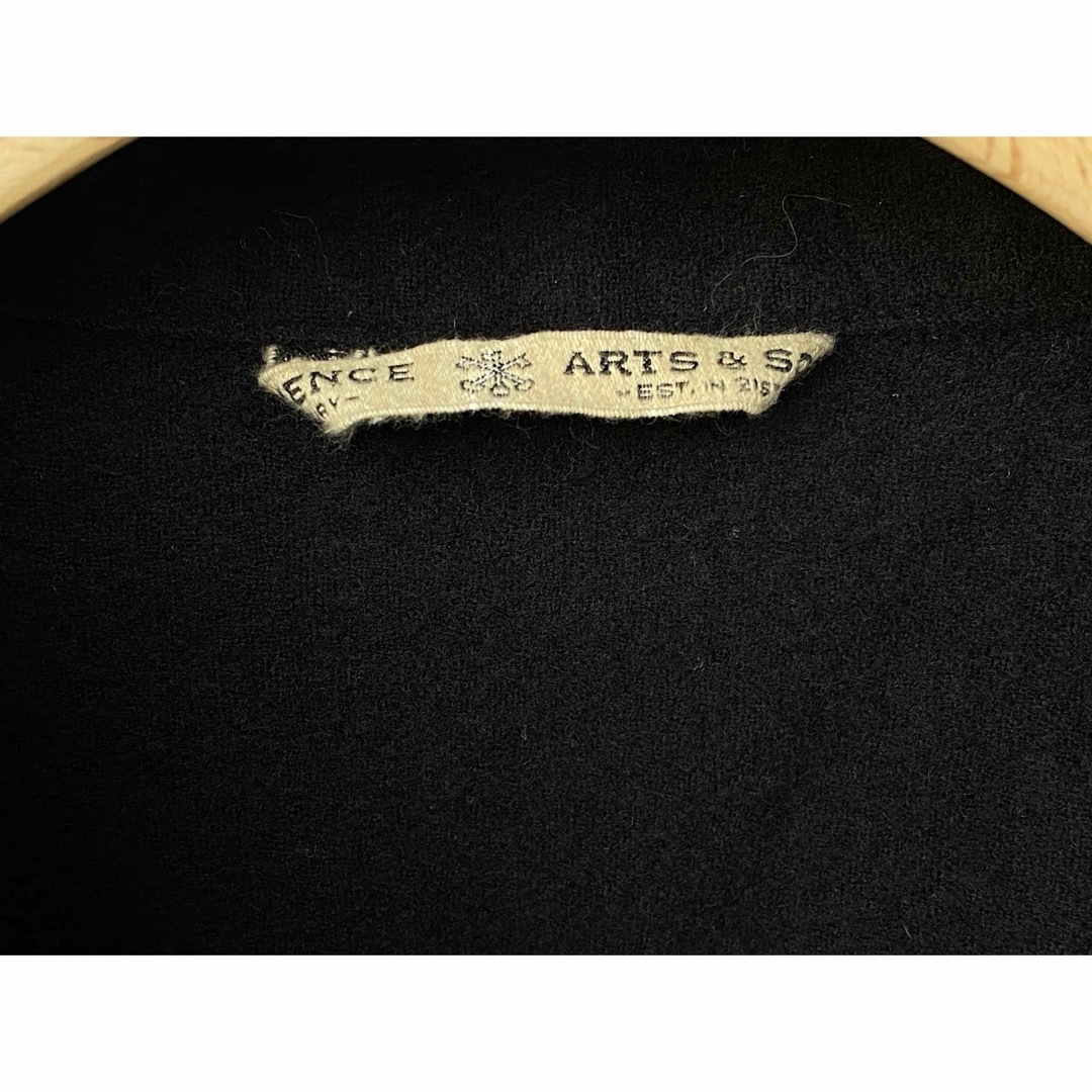 ARTS&SCIENCE(アーツアンドサイエンス)のARTS & SCIENCE 縮絨フェルトシャツ 上代4.6万 メンズのトップス(シャツ)の商品写真
