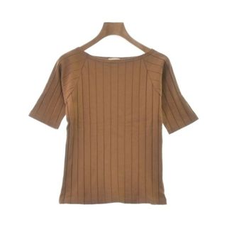 メゾンドベージュ(MAISON DE BEIGE)のMaison de Beige Tシャツ・カットソー 9(M位) ベージュ 【古着】【中古】(カットソー(半袖/袖なし))