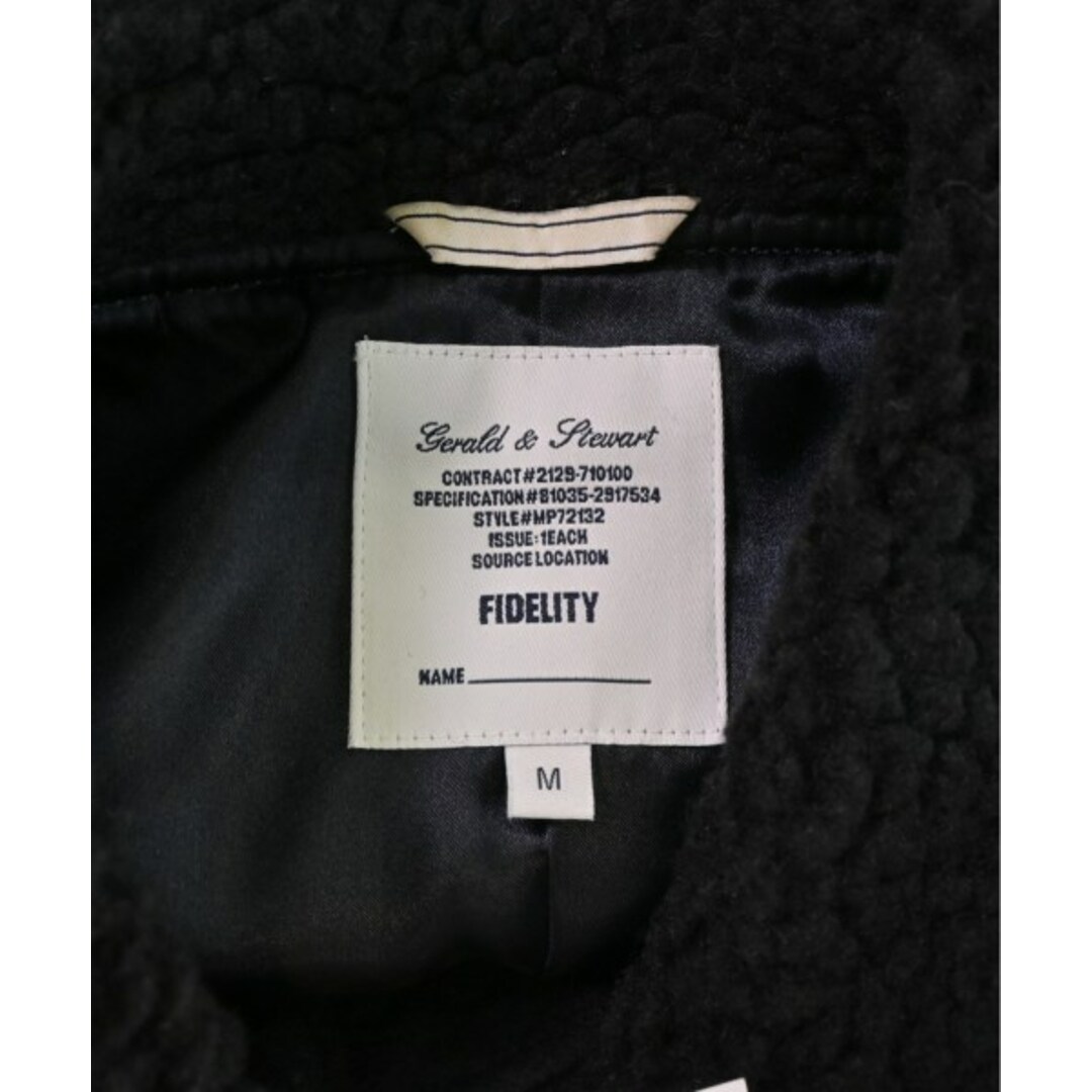 FIDELITY(フェデリティー)のFIDELITY フィデリティ ブルゾン（その他） M 黒 【古着】【中古】 メンズのジャケット/アウター(その他)の商品写真