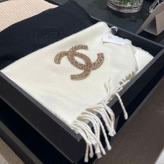 CHANEL - CHANEL カシミヤマフラー　♡