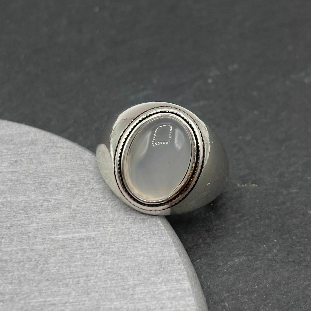 ムーンストーンリング　ホワイトストーン　シルバー925 指輪　レディース レディースのアクセサリー(リング(指輪))の商品写真