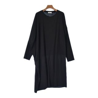 ジルサンダー(Jil Sander)のJIL SANDER ジルサンダー ワンピース S 黒 【古着】【中古】(ひざ丈ワンピース)