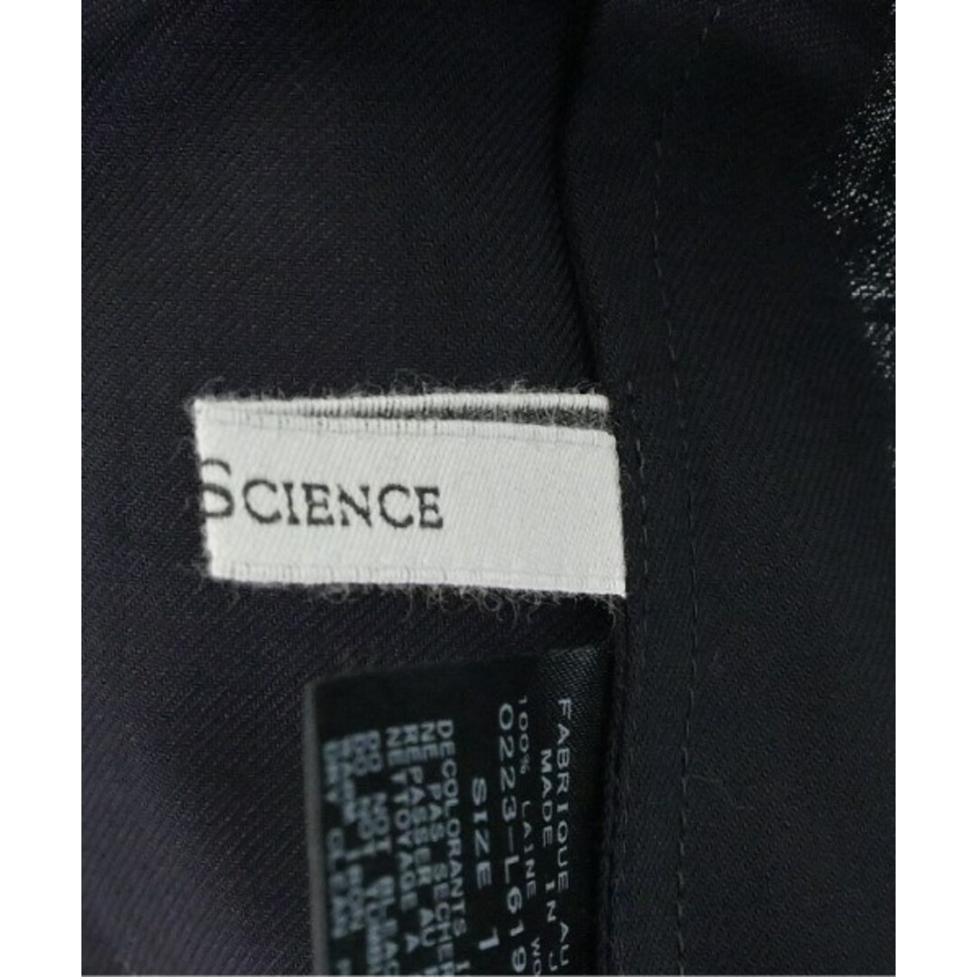 ARTS&SCIENCE(アーツアンドサイエンス)のARTS&SCIENCE カジュアルシャツ 1(S位) 紺 【古着】【中古】 レディースのトップス(シャツ/ブラウス(長袖/七分))の商品写真