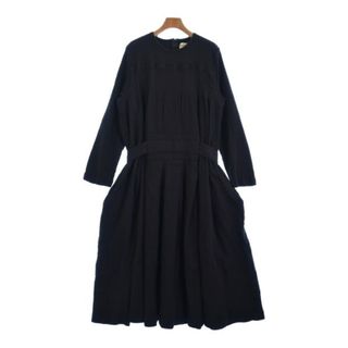 コムデギャルソンガール(COMME des GARCONS GIRL)のCOMME des GARCONS GIRL ワンピース M 黒 【古着】【中古】(ひざ丈ワンピース)