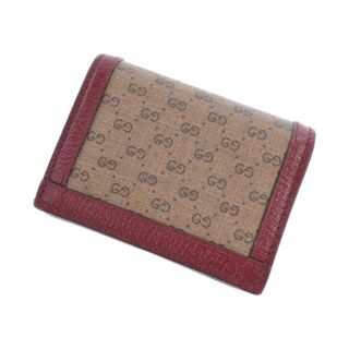 Gucci - GUCCI グッチ 財布・コインケース - ベージュx青等(総柄