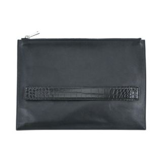 ボッテガヴェネタ(Bottega Veneta)のBOTTEGA VENETA ボッテガベネタ クラッチバッグ - 黒 【古着】【中古】(クラッチバッグ)