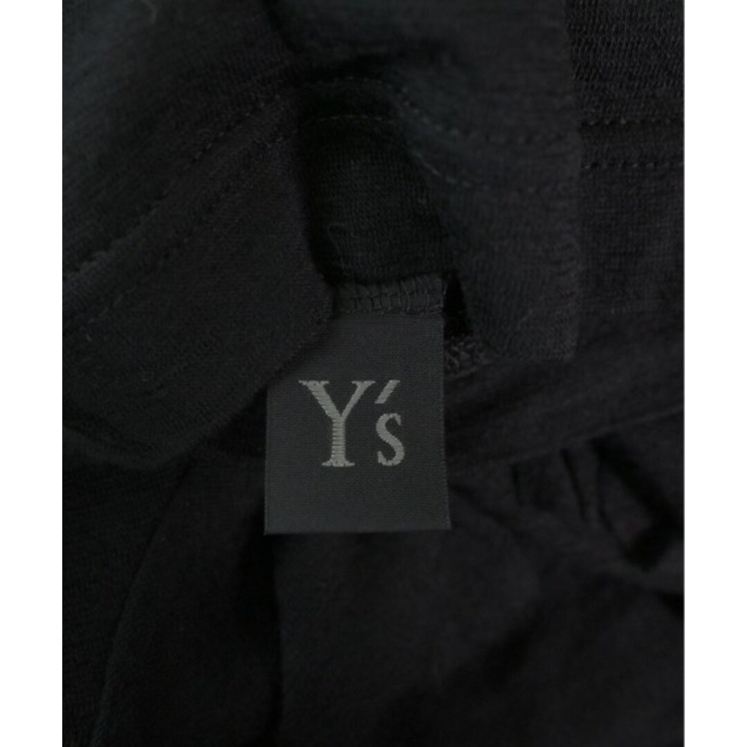 Y's(ワイズ)のY's ワイズ Tシャツ・カットソー 2(S位) 黒 【古着】【中古】 レディースのトップス(カットソー(半袖/袖なし))の商品写真