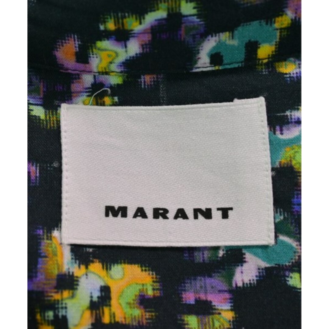 Isabel Marant(イザベルマラン)のISABEL MARANT イザベルマラン カジュアルシャツ XL 黒等(総柄) 【古着】【中古】 メンズのトップス(シャツ)の商品写真