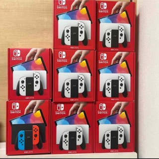 ニンテンドースイッチ(Nintendo Switch)のNintendo Switch有機el8台新品未使用(家庭用ゲーム機本体)