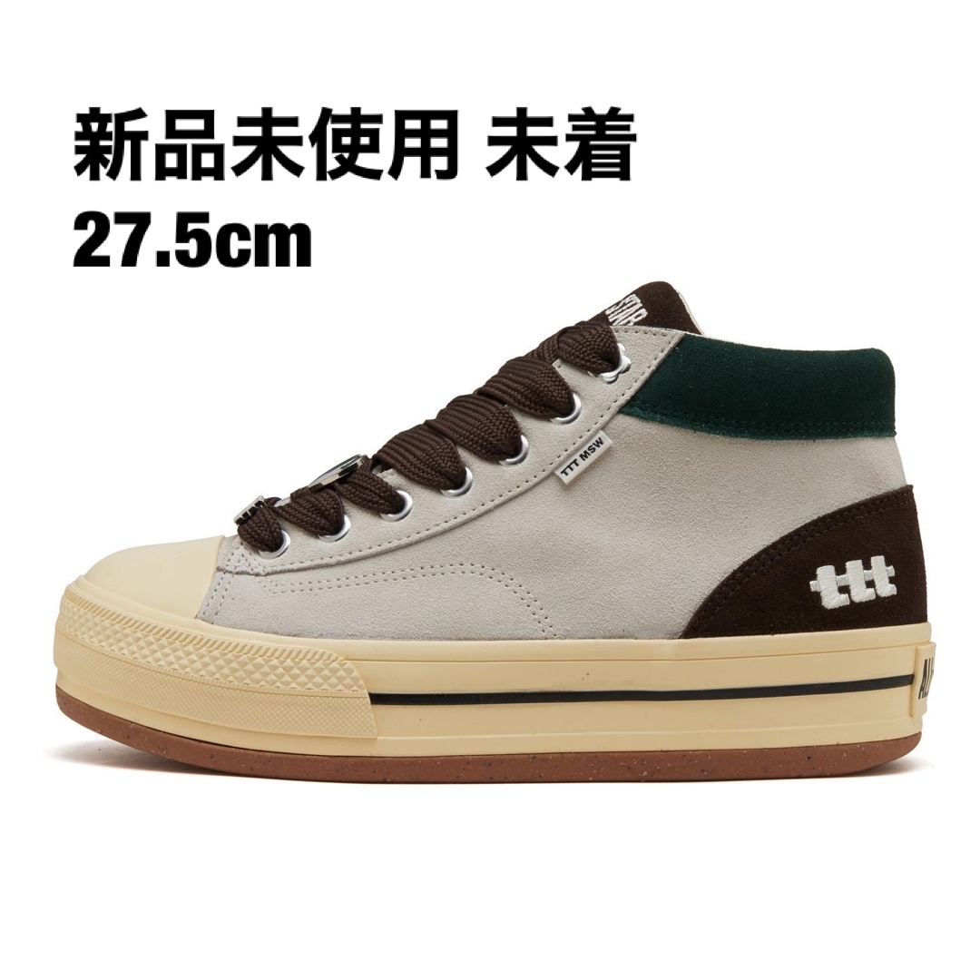 ALL STAR（CONVERSE）(オールスター)の新品未使用 27.5cm TTT_MSW コンバース オールスター ティー メンズの靴/シューズ(スニーカー)の商品写真