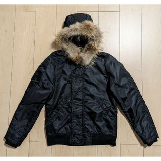 ショット(schott)の38 良品 SCHOTT Victim コラボ N-2B フライトジャケット 黒(その他)