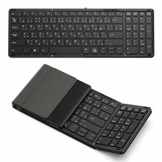 Omikamo Bluetooth キーボード 折り畳み式 ワイヤレス キーボー(PC周辺機器)