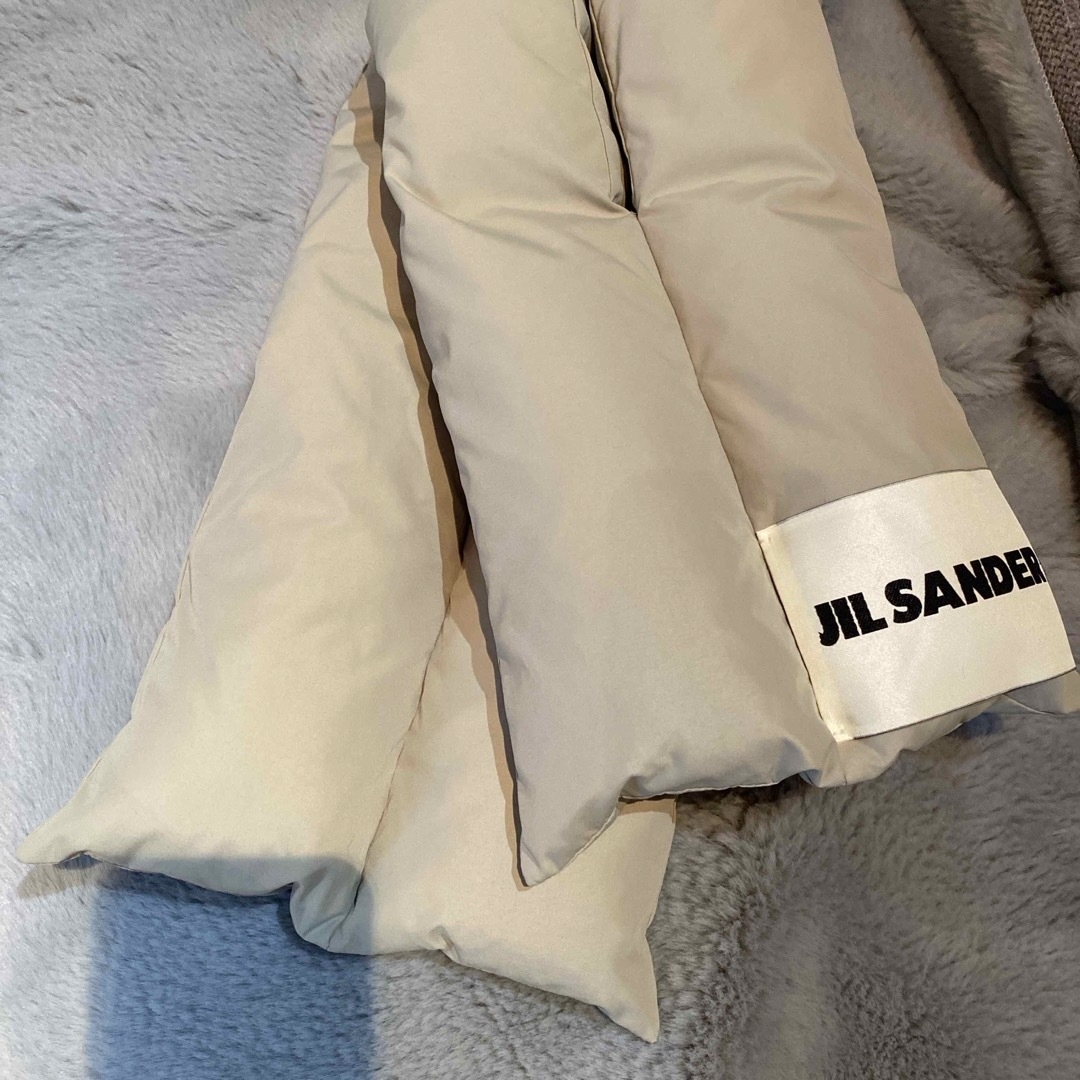 JIL SANDER - ジルサンダー ダウンマフラーの通販 by shero JIL SANDER - ジルサンダー ダウンマフラーの通販 by shero