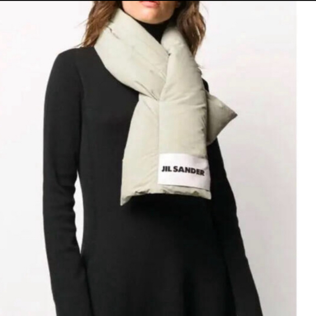 JIL SANDER - ジルサンダー ダウンマフラーの通販 by shero JIL SANDER - ジルサンダー ダウンマフラーの通販 by shero