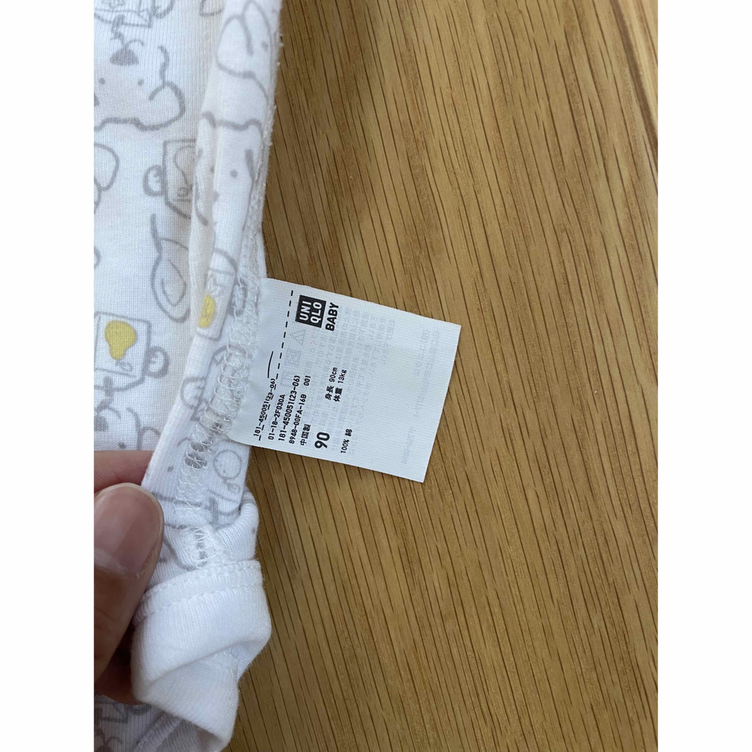 UNIQLO(ユニクロ)のUNIQLO ロンパース キッズ/ベビー/マタニティのキッズ服男の子用(90cm~)(下着)の商品写真