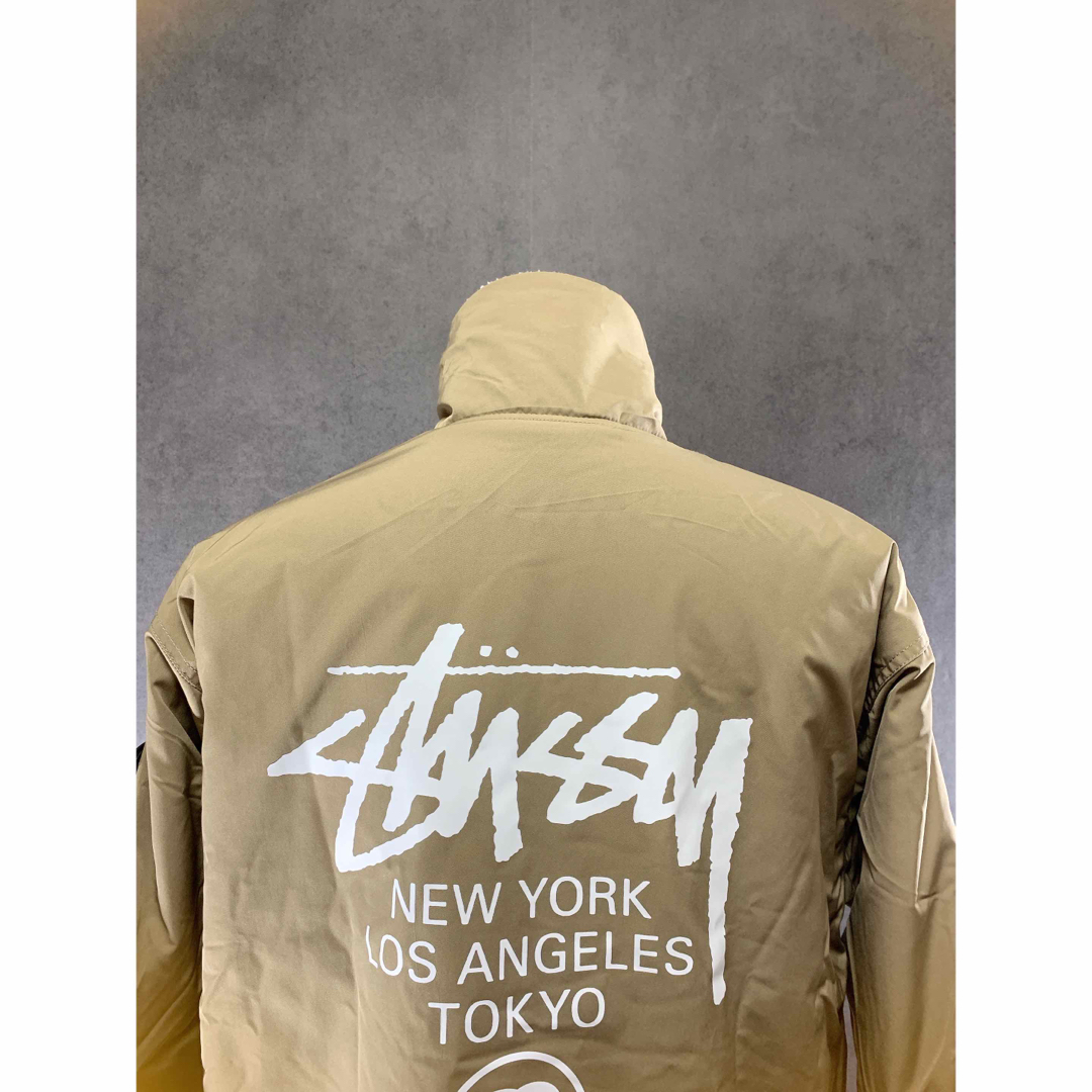 STUSSY(ステューシー)の【希少】 STUSSY boa jacket khaki メンズのジャケット/アウター(ミリタリージャケット)の商品写真