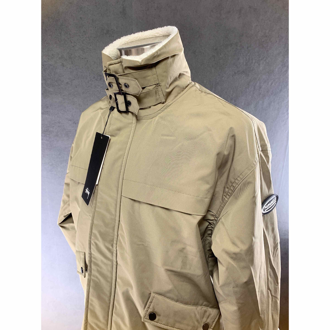 STUSSY(ステューシー)の【希少】 STUSSY boa jacket khaki メンズのジャケット/アウター(ミリタリージャケット)の商品写真