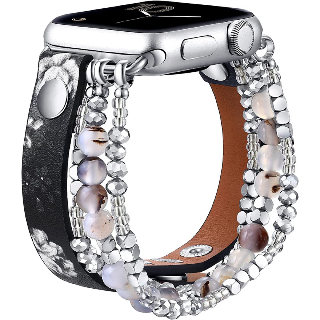 Apple Watch交換ベルト レディース アップルウォッチバンド  メンズの時計(レザーベルト)の商品写真