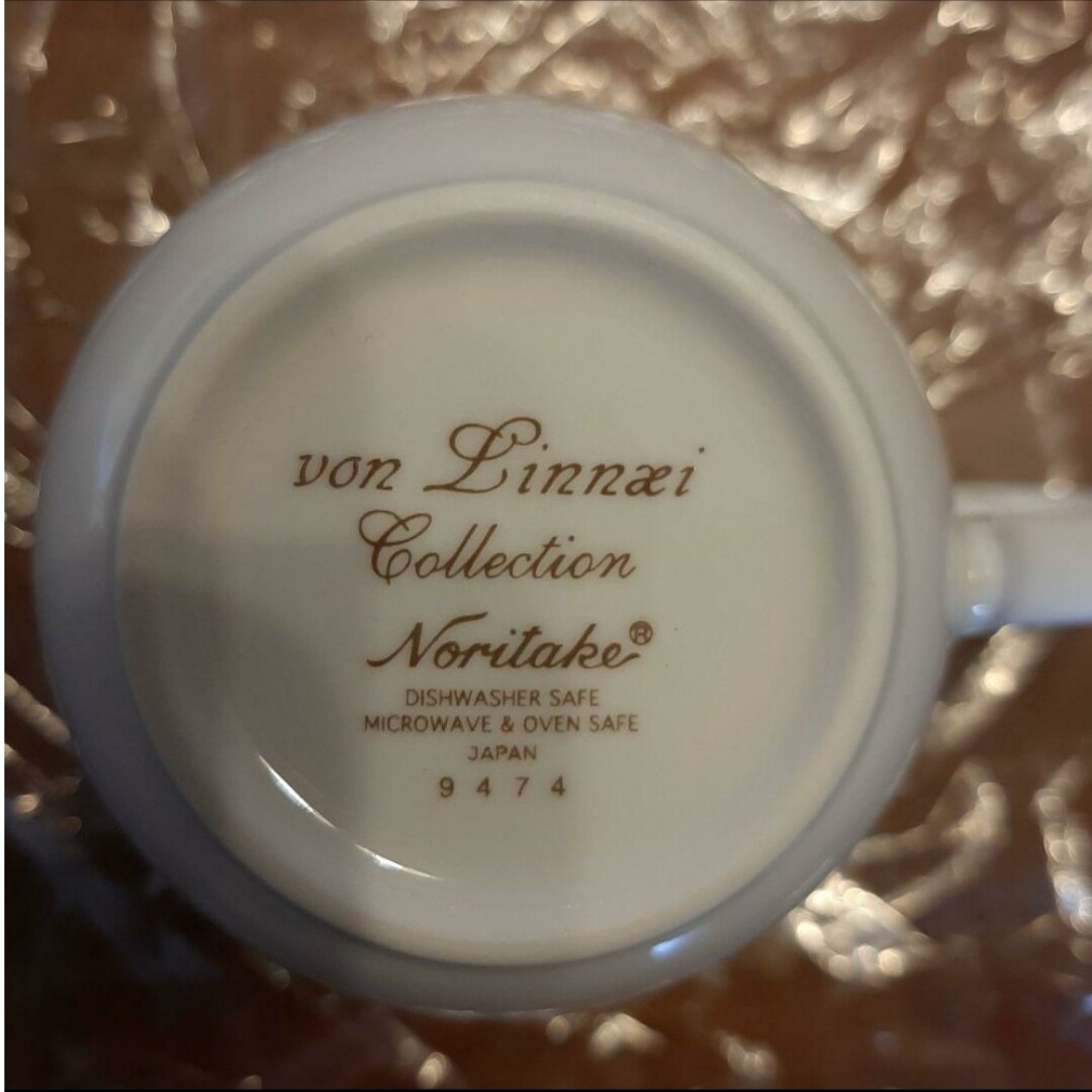 Noritake(ノリタケ)の値下げ♦超レア♦ラスト1点 ★リンネ★ マグカップ インテリア/住まい/日用品のキッチン/食器(食器)の商品写真