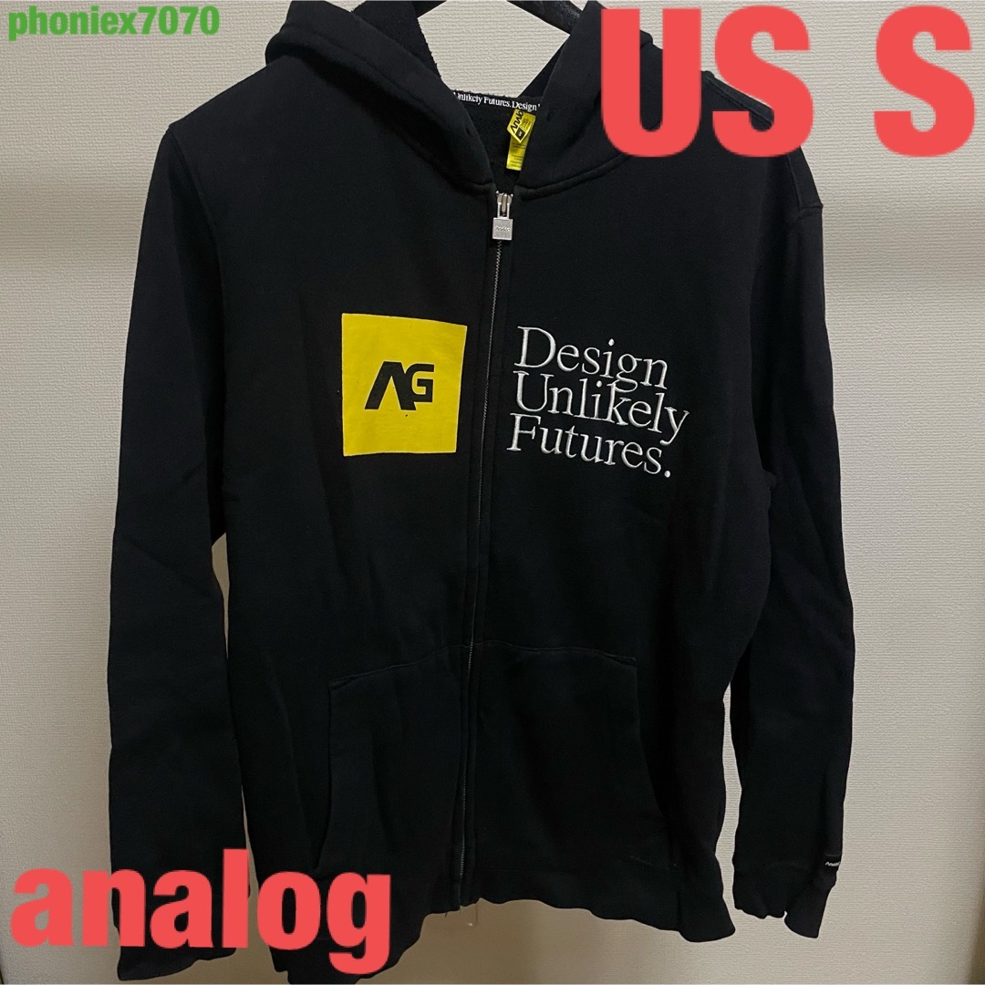 Analog Clothing(アナログクロージング)の【美品】Analog Full Zip Hoody アナログ フルジップフーディ メンズのトップス(パーカー)の商品写真