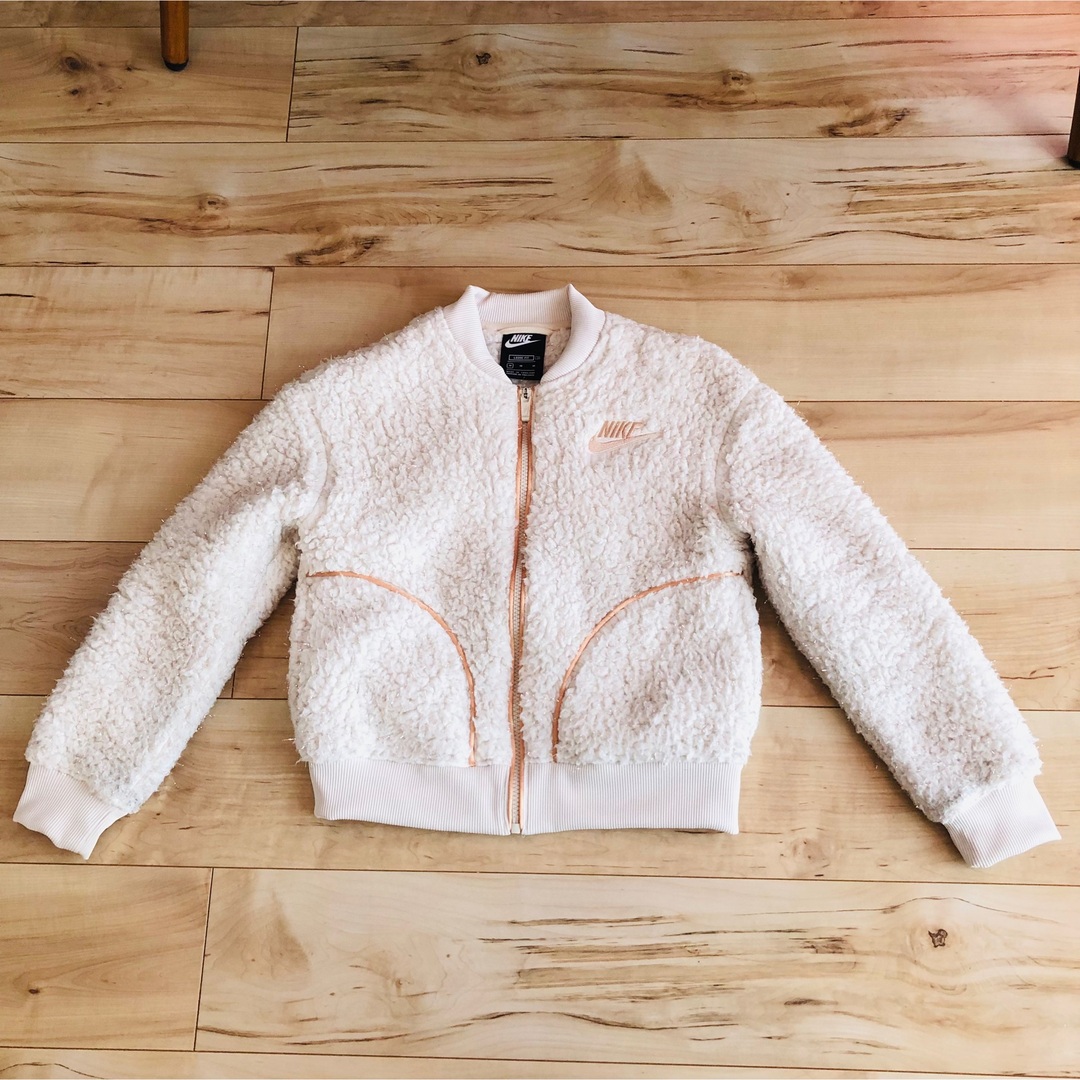NIKE - ナイキ ボア ジャケット キッズ 140〜150の通販 by まし NIKE - ナイキ ボア ジャケット キッズ 140〜150の通販 by まし