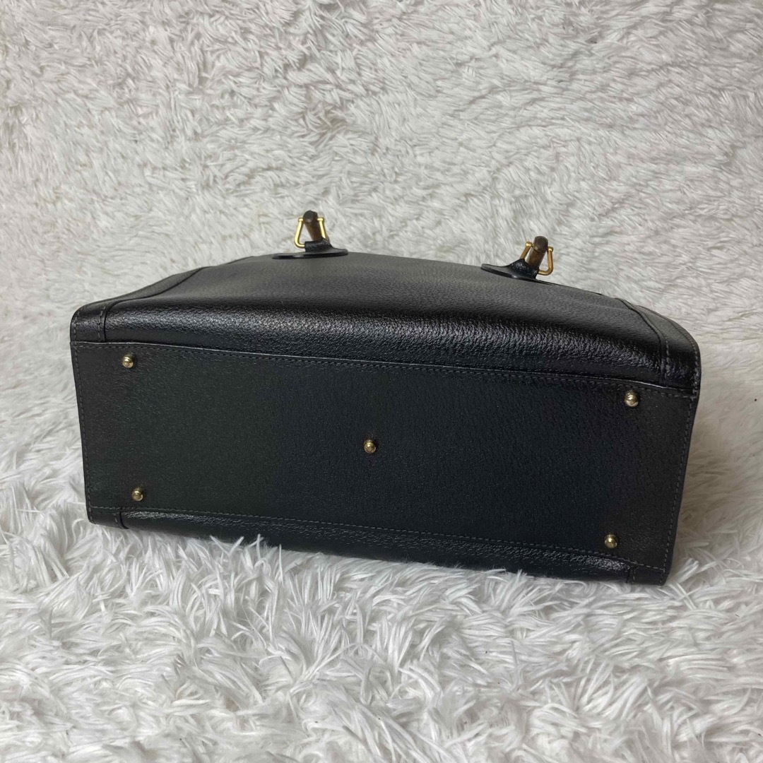 Gucci(グッチ)のベタ無し✨グッチ トートバッグ ハンドバッグ ダイアナ バンブー レザー レディースのバッグ(ハンドバッグ)の商品写真