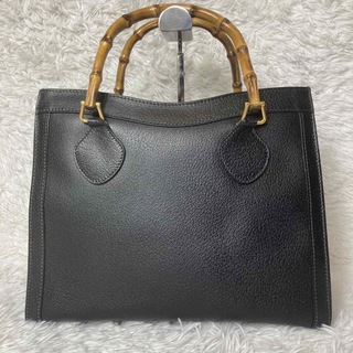 グッチ(Gucci)のベタ無し✨グッチ トートバッグ ハンドバッグ ダイアナ バンブー レザー(ハンドバッグ)