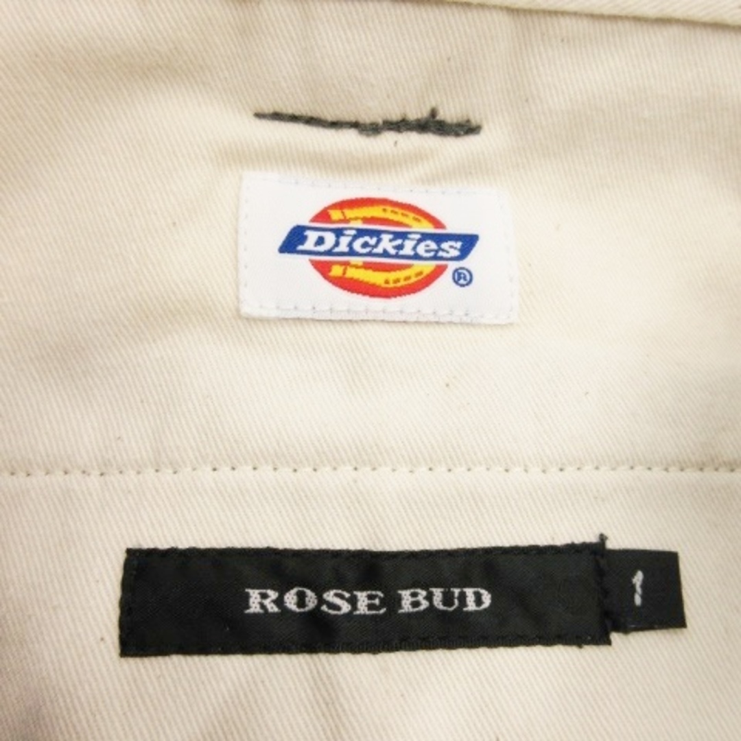 ROSE BUD(ローズバッド)のローズバッド × ディッキーズ パンツ ストレート アンクル ハリ感 1 グレ レディースのパンツ(その他)の商品写真