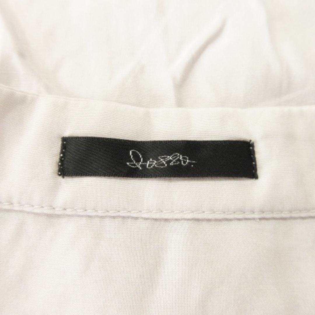 ROSSO(ロッソ)のロッソ ブラウス シャツ スキッパー 半袖 フレアスリーブ 透け感 グレー レディースのトップス(シャツ/ブラウス(半袖/袖なし))の商品写真