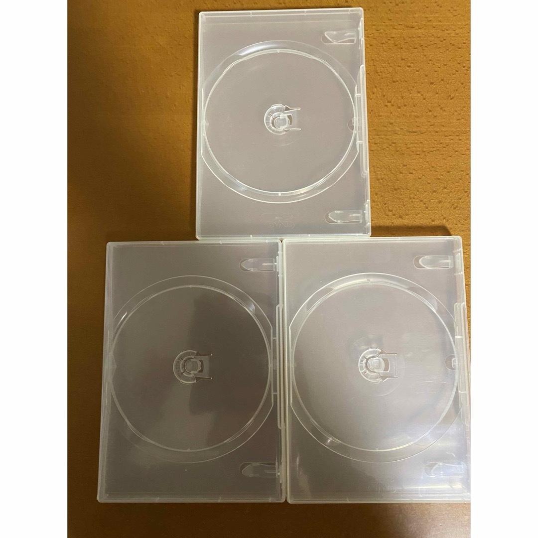 CD  DVD 空トールケース　3個セット　　　　　表紙入れられます インテリア/住まい/日用品の収納家具(CD/DVD収納)の商品写真