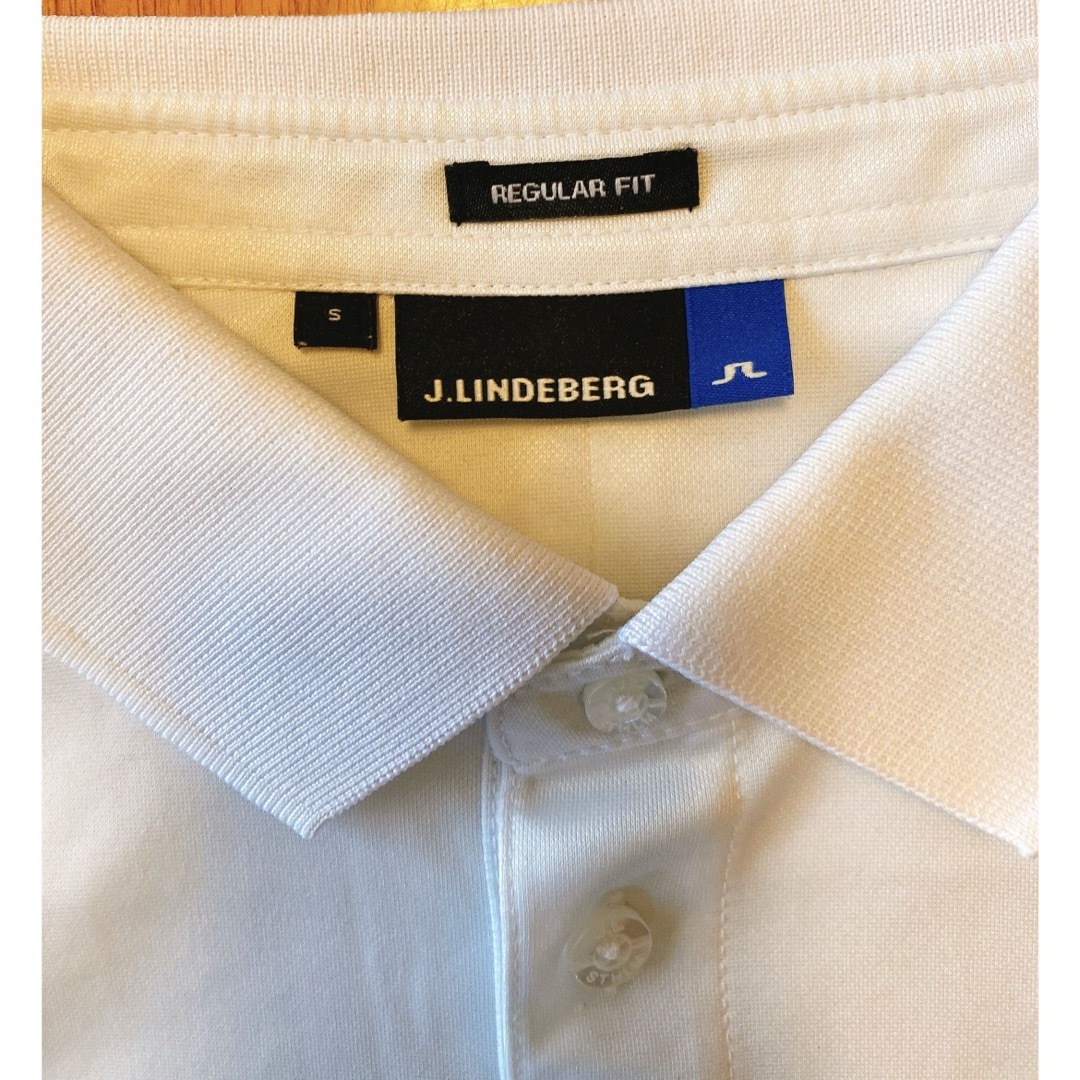 J.LINDEBERG(ジェイリンドバーグ)のジェイ リンドバーグ ゴルフウェア メンズ ポロシャツ 半袖 サイズS 春夏 スポーツ/アウトドアのゴルフ(ウエア)の商品写真