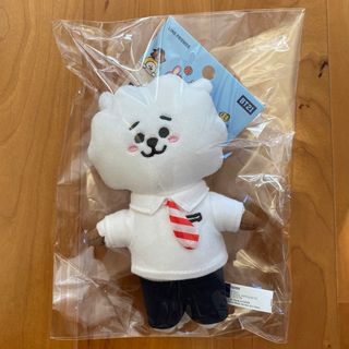 ビーティーイシビル(BT21)の新品　BT21 RJ ぬいぐるみ　キーリング　レア　BTS(アイドルグッズ)