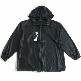 エンポリオアルマーニ(Emporio Armani)の未使用品□21AW 黒タグ EMPORIO ARMANI/エンポリオアルマーニ WZIP ナイロンパーカー/ブルゾンジャケット 黒 XS 正規品 オーバーサイズ(ブルゾン)